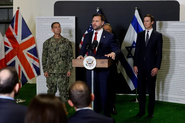 US establishes int'l command center on Gaza border to monitor ceasefire during VP Vance's visit