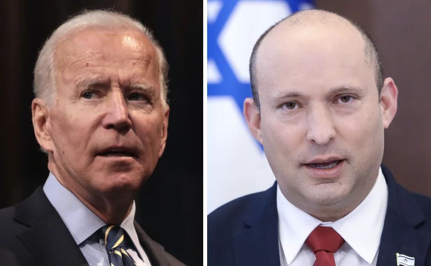 US President Joe Biden (Photo: Shutterstock) and Israeli Prime Minister Naftali Bennett (Photo: Marc Israel Sellem/POOL)
