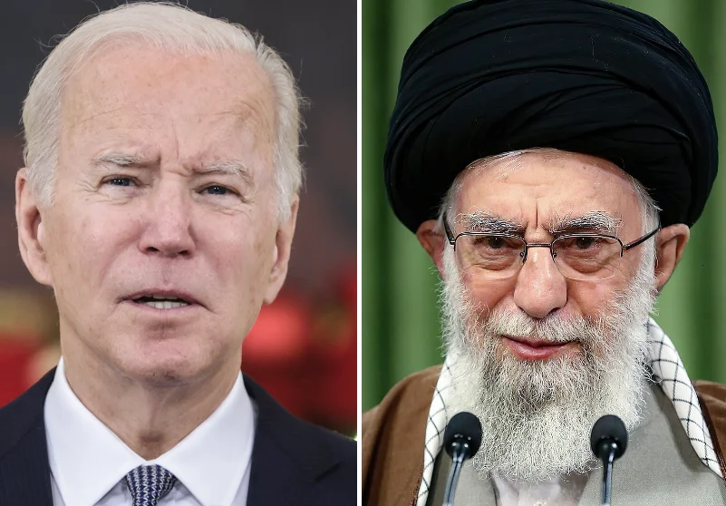 U.S. President Joe Biden (Photo: Oliver Contreras/Sipa USA), Iranian Ayatollah Ali Khamenei (Photo: khamenei.ir)