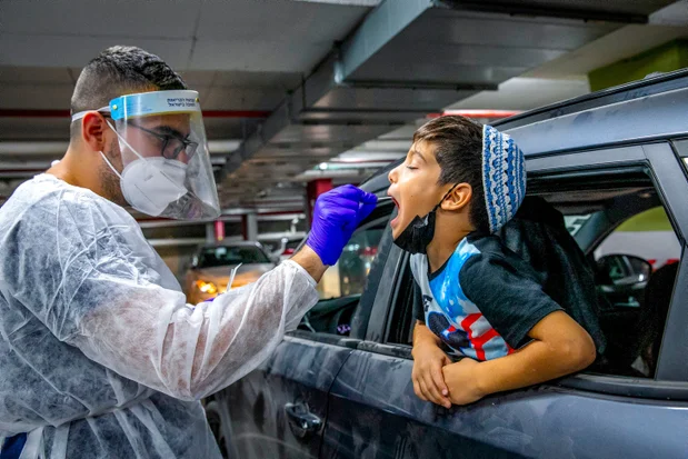 Israel reported 8,646 positive cases of COVID yesterday – highest in six months