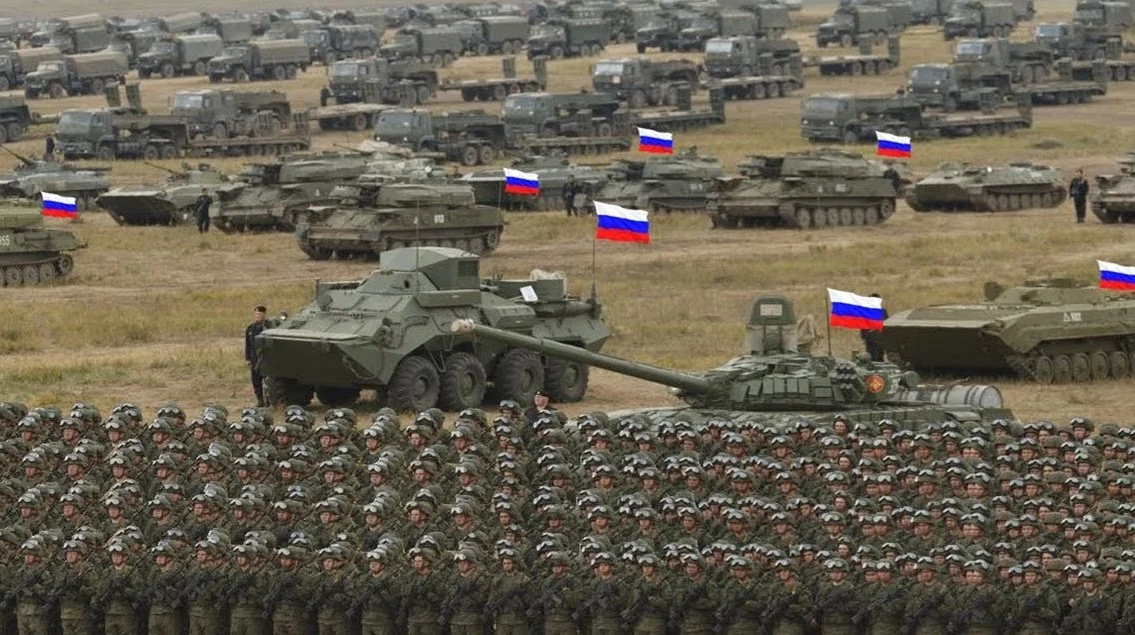 Russian forces on the Ukrainian border (Photo: Screenshot YouTube)