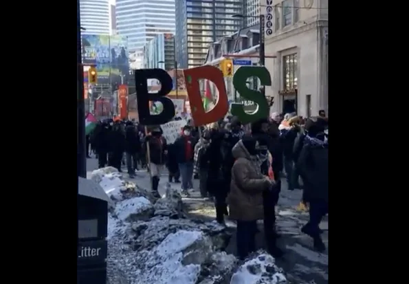 Two protests in Canada feature anti-Semitic elements – only one gets highlighted and condemned. Why? 