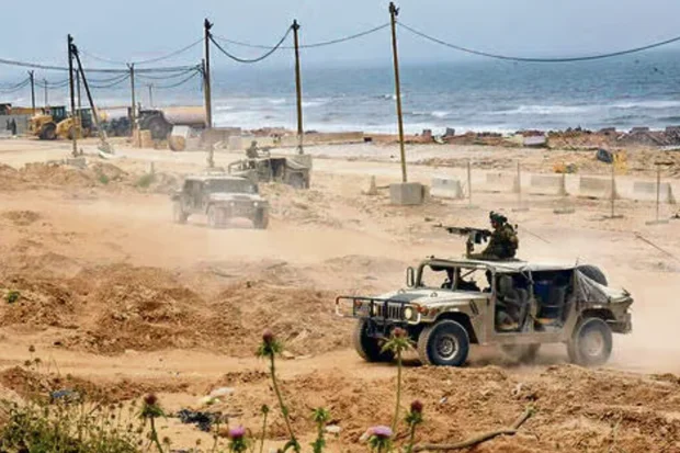 Palestinians attempted to cross into northern Gaza during Iranian missile attack
