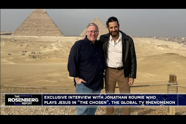 Exclusive from Cairo: ‘The Chosen’ actor Jonathan Roumie tells THE ROSENBERG REPORT why he backed film based on story of 21 Egyptian Christians beheaded by ISIS