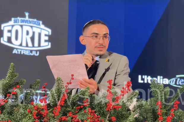 ‘A divine miracle’ - Former Israeli hostage Rom Braslavski recounts torture, trauma and survival before Italy’s leaders