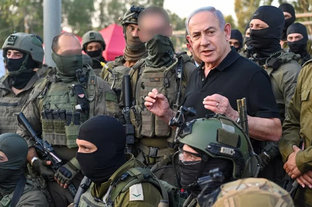 'All of you are part of the chain of heroes' like 'Joshua, Deborah the Prophetess, King David, Judah Maccabee,' Netanyahu tells Israel's soldiers