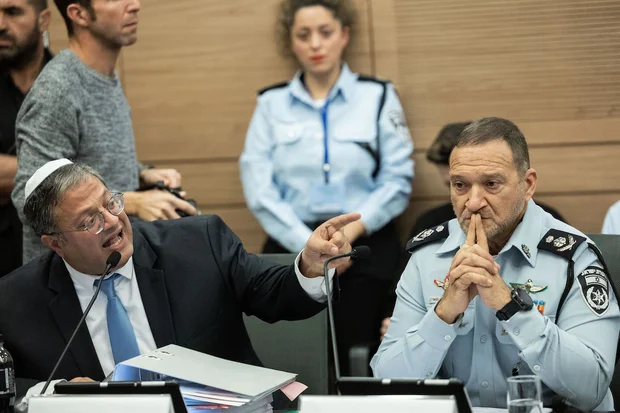 Ben Gvir, police chief verbally spar about authority over police in case of constitutional crisis