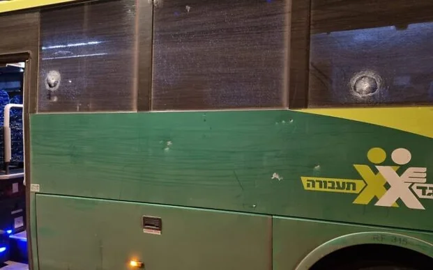 Gunshots fired at Israeli bus on major roadway in Samaria