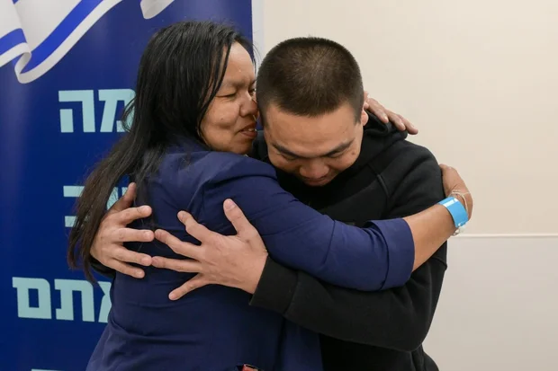 Thai hostage families reunite with loved ones after 482 days in Hamas captivity