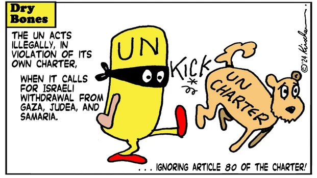 Article 80 UN Charter affirms Jewish rule from river to the sea