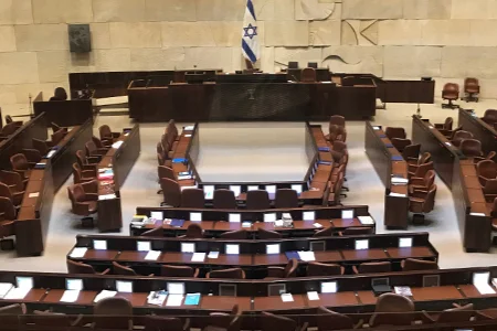 Knesset Seats, Jerusalem. June 9, 2025. Photo: The Knesset