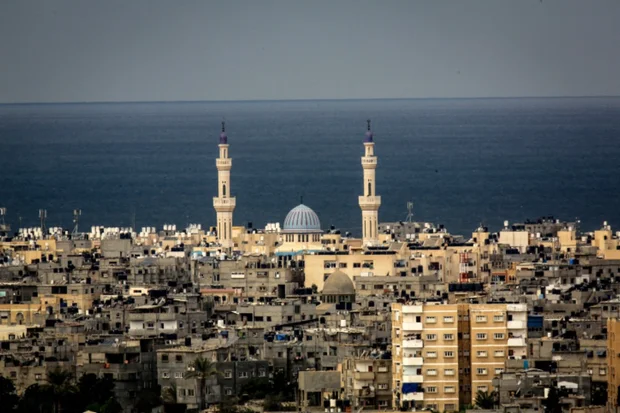 View of Rafah, in the southern Gaza Strip, on November 1, 2020 (Photo: Abed Rahim Khatib/Flash90).