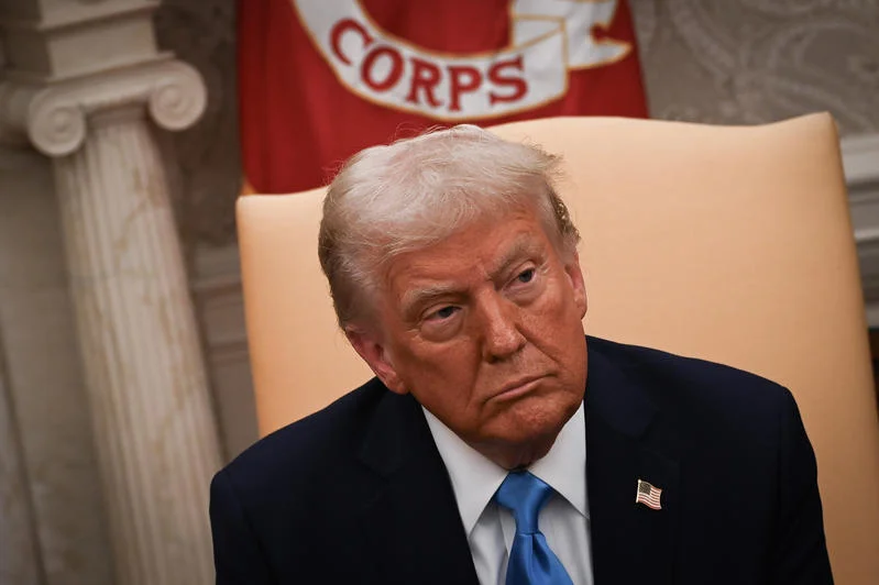 US President Donald Trump meets with Israeli prime Minister Benjamin Netanyahu at the White House in Washington D.C., February 4, 2025. Photo by Liri Agami/Flash90