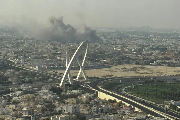 Multiple explosions in the Qatari capital, Doha. Sep 9, 2025. Photo: (Photo used under section 27A of the copyright law).