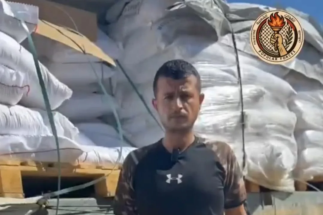 Yasser Abu Shabab, June 5 2025. Photo used under section 27A of the copyright law).