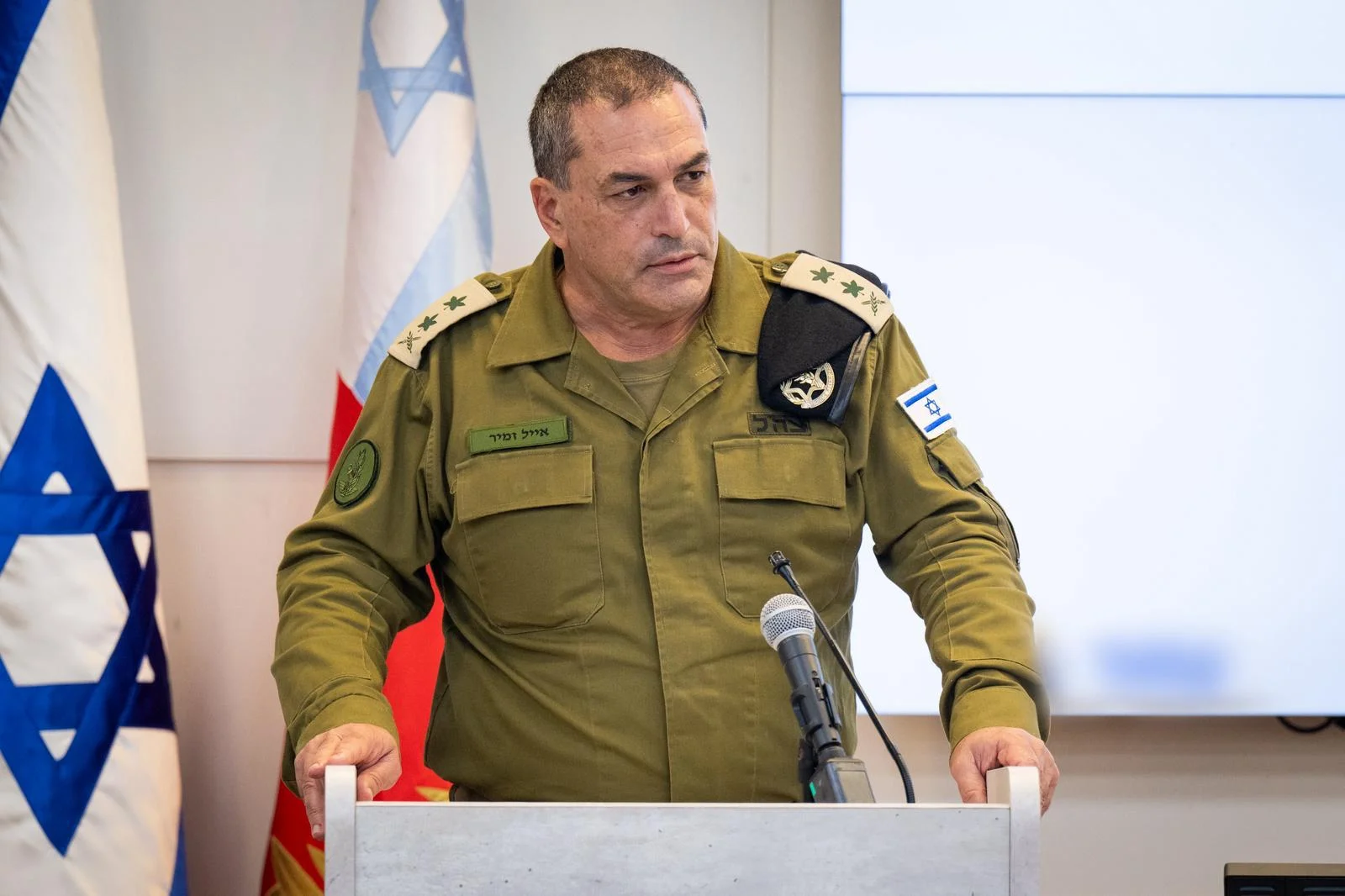 IDF chief of staff Eyal Zamir. Photo: IDF