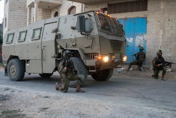 Israeli security forces during counterterror operations in Judea and Samaria in July 2026. Photo by IDF.