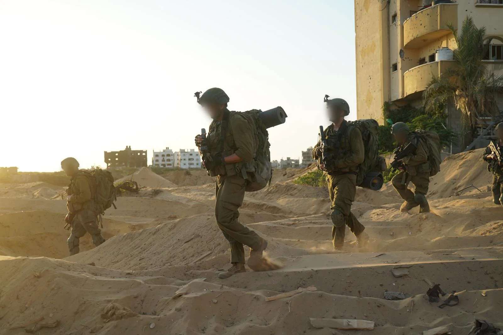 The IDF 99th Division, operating in the area of ​​central Gaza. July 1, 2025. Photo: IDF