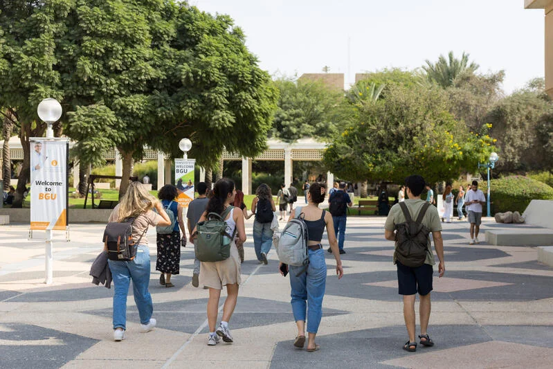 Students at Ben Gurion University, in Beer Sheba. November 04, 2025. Photo by Liron Moldovan/Flash90
