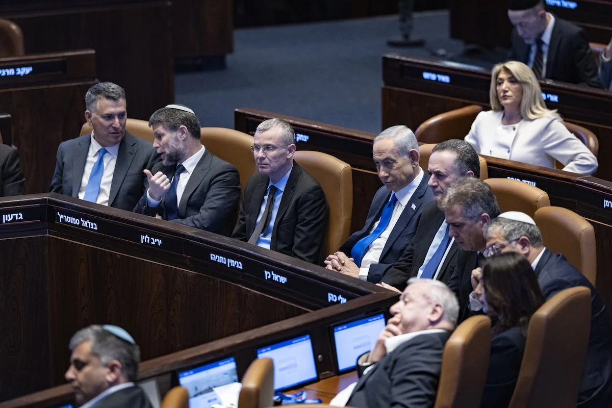 Israeli Prime Minister Benjamin Netanyahu at Knesset Feb 25
