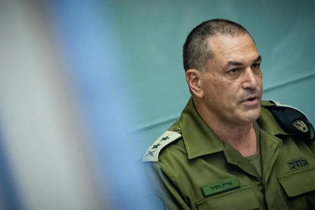 IDF Chief of Staff Eyal Zamir attends a Foreign Affairs and Defense Committee meeting at the Knesset, the Israeli Parliament in Jerusalem, May 10, 2026. Photo by Yonatan Sindel/Flash90
