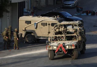 Israeli soldiers take part in a military operation in the West Bank city of Hebron following a shooting attack in the area a few days ago, October 25, 2026. Photo by Wisam Hashlamoun/Flash90