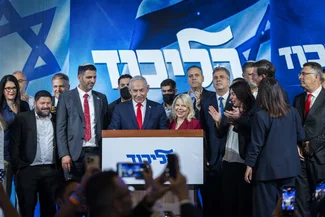 50.1% of votes counted in Knesset elections, Netanyahu bloc at 56 seats