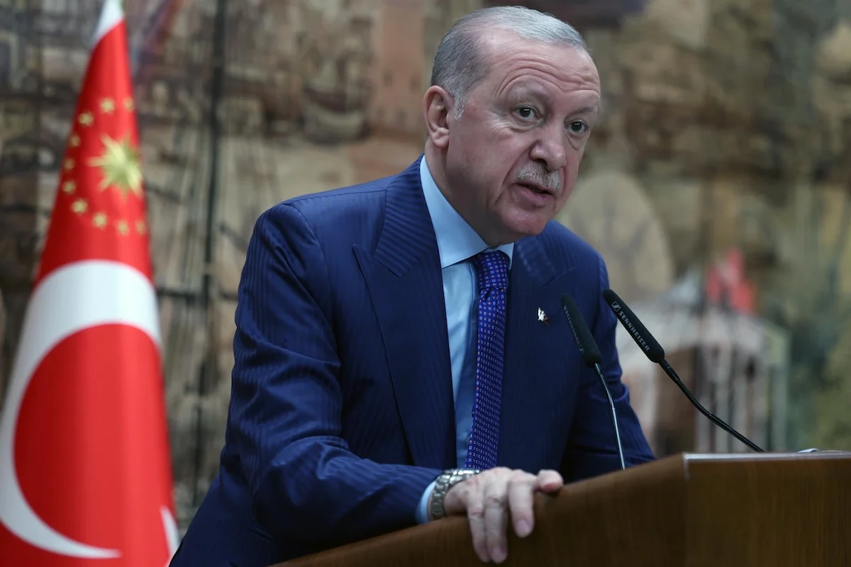 Turkish President Recep Tayyip Erdoğan apr 10