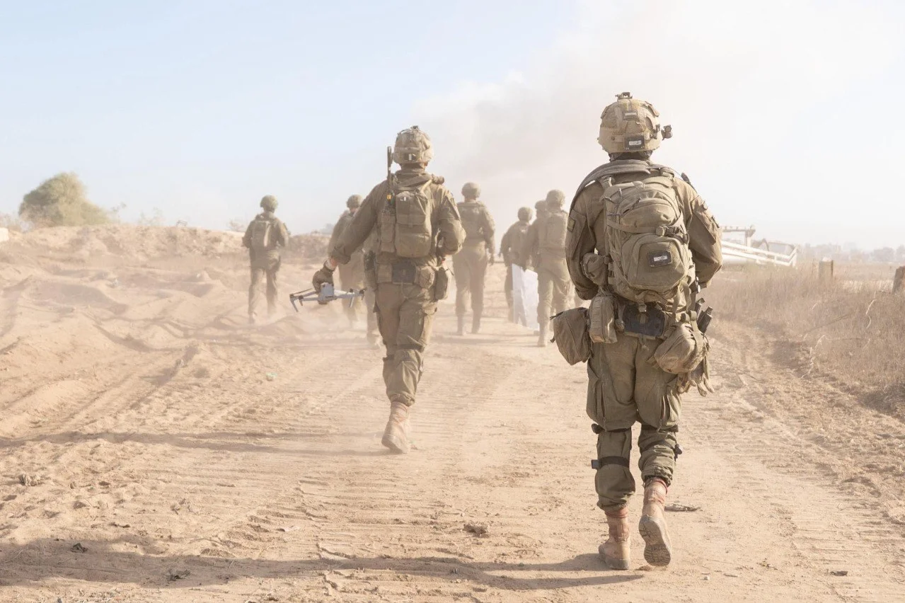 IDF Expands Combat in the Gaza Strip: 36th Division Enters the Gaza City Area, September 21, 2025. Photo: IDF Telegram