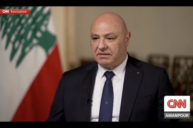 Lebanese Pres Aoun blasts Iran, urges peace with Israel, says nation is ‘fed up’ with war