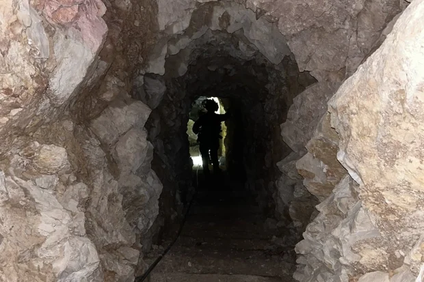 Israeli soldiers in a Hezbollah tunnel in southern Lebanon (Photo: IDF)