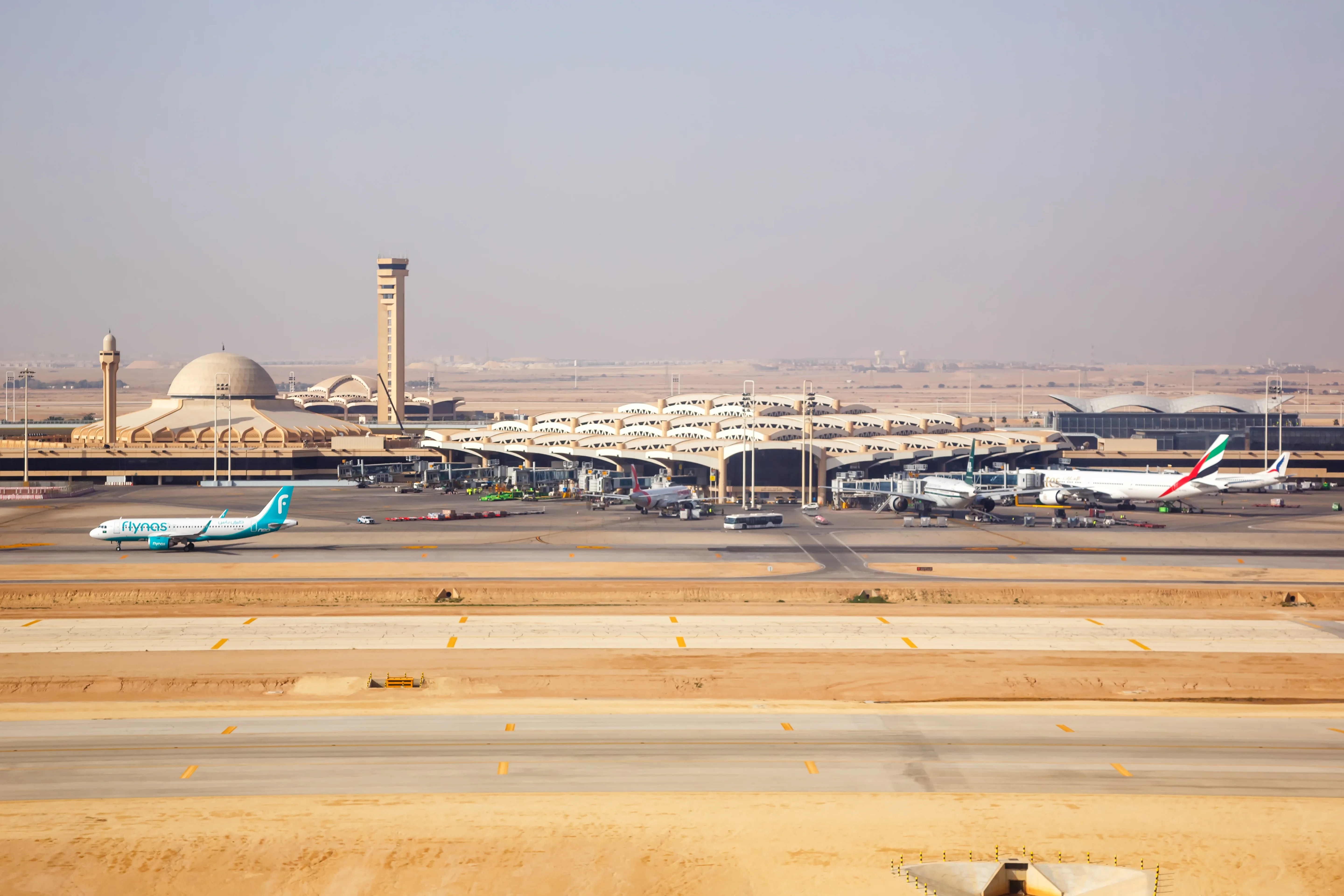 Aerial view photo of Riyadh International Airport