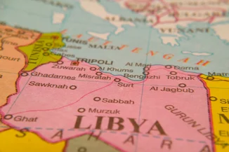 A map highlighting Libya (Photo: Shutterstock)