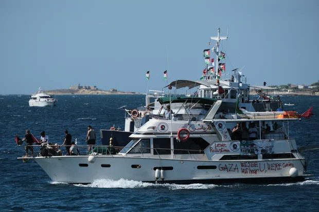 Global Freedom Flotilla, April 30, 2026 (Photo used under section 27A of the copyright law).