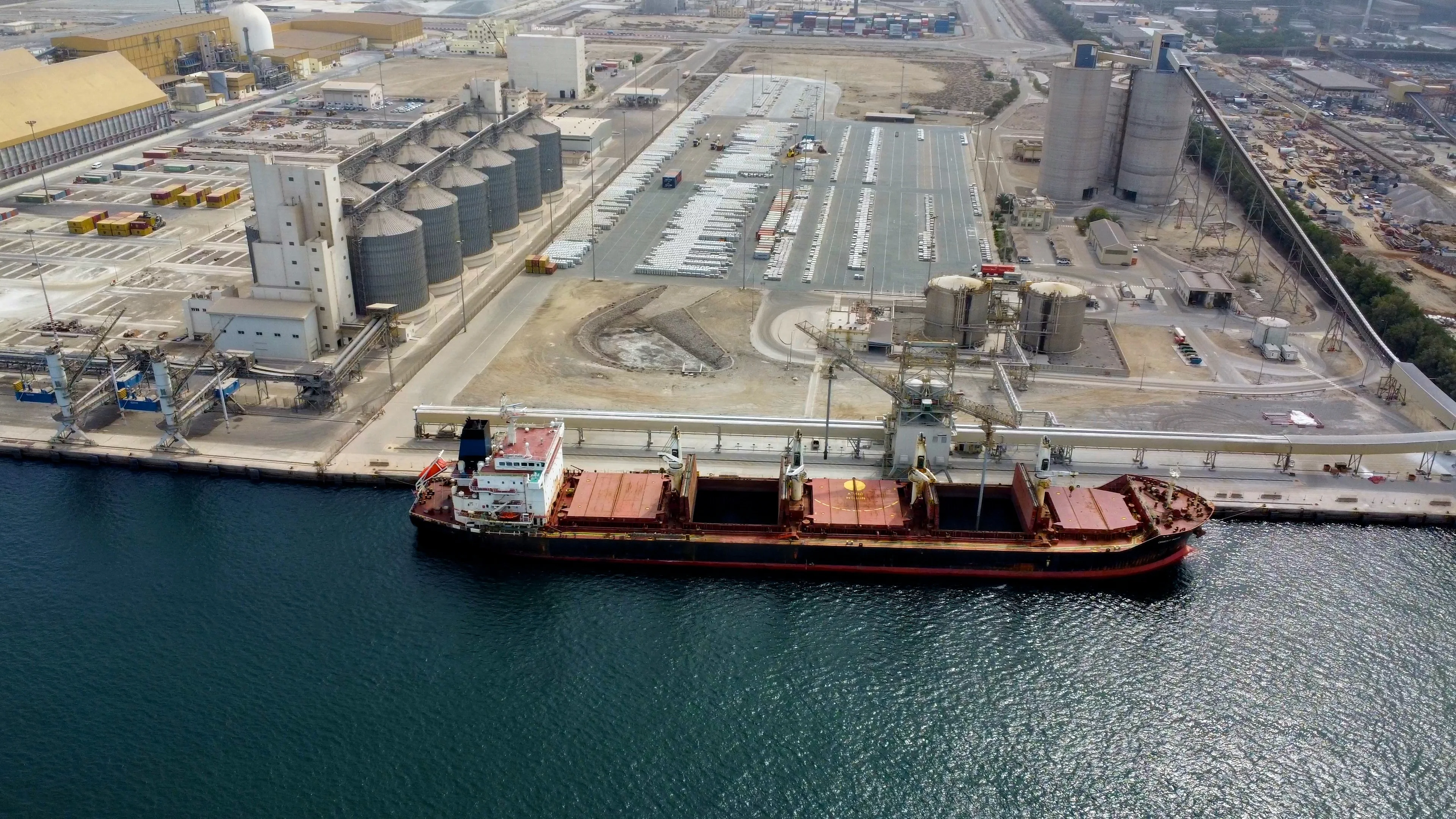 A view of the Sohar port in Oman on September 16, 2025. Photo: Mastering_mariner/Shutterstock