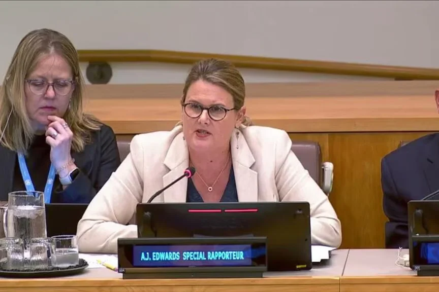Alice Jill Edwards, UN Rapporteur on Torture (Photo: UN)