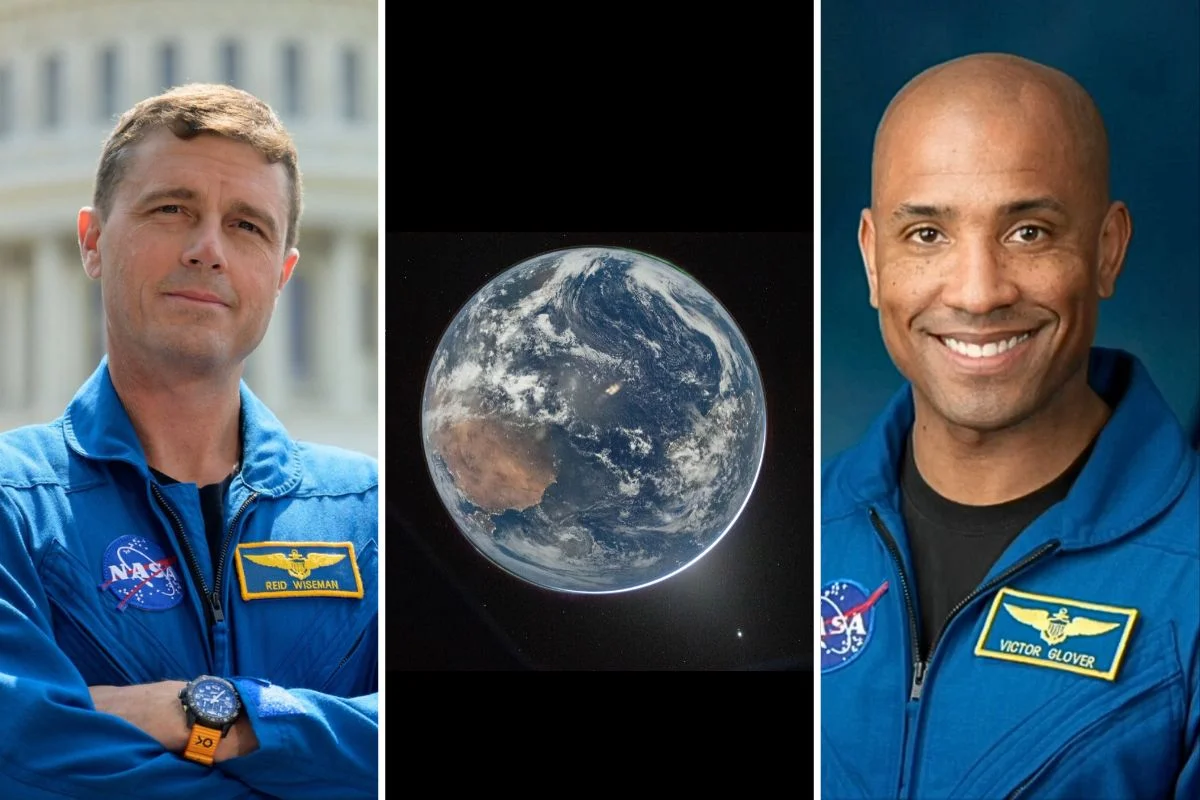 Artemis II astronauts Reid Wiseman and Victor Glover
