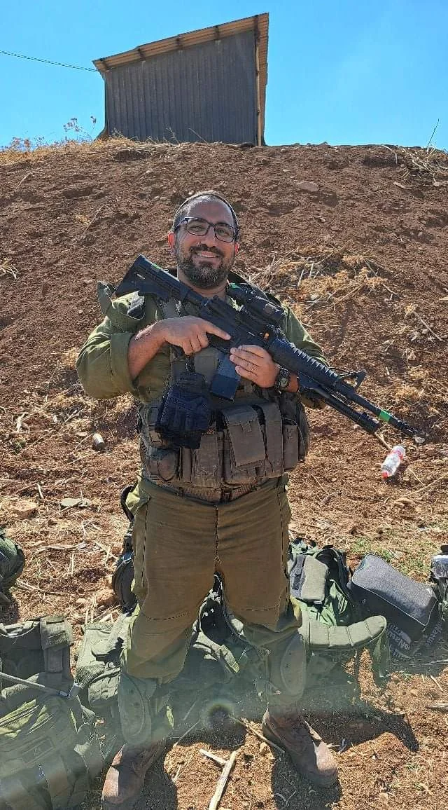 Sergeant Maj. (res.) Ronny Ganizate (Photo: IDF)