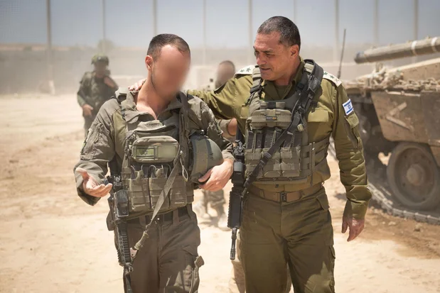 IDF Chief of Staff Eyal Zamir in the Gaza Strip, July 20 2025. Photo: IDF